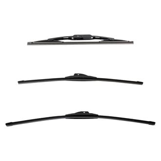 DIY Solutions® - Driver (24"), Passenger Side (21") and Rear (13") Black Wiper Blade Set