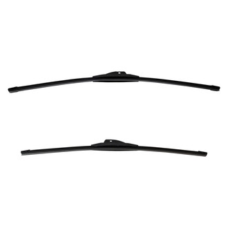 DIY Solutions® - Driver (24") and Passenger Side (21") Black Wiper Blade Set