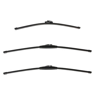 DIY Solutions® - Driver (26"), Passenger Side (26") and Rear (13") Black Wiper Blade Set