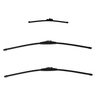 DIY Solutions® - Driver (28"), Passenger Side (28") and Rear (11") Black Wiper Blade Set