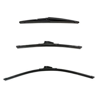DIY Solutions® - Driver (26"), Passenger Side (16") and Rear (12") Black Wiper Blade Set
