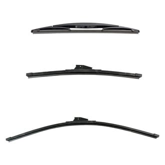 DIY Solutions® - Driver (26"), Passenger Side (16") and Rear (12") Black Wiper Blade Set