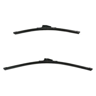 DIY Solutions® - Driver (24") and Passenger Side (17") Black Wiper Blade Set
