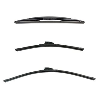 DIY Solutions® - Driver (26"), Passenger Side (17") and Rear (12") Black Wiper Blade Set