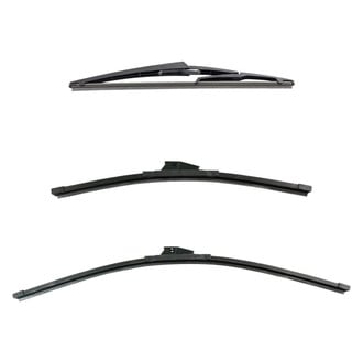 DIY Solutions® - Driver (26"), Passenger Side (17") and Rear (12") Black Wiper Blade Set