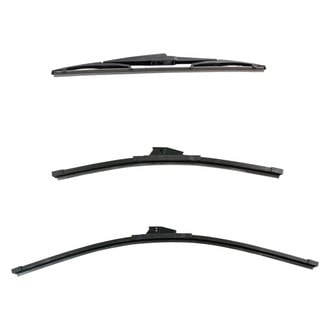 DIY Solutions® - Driver (26"), Passenger Side (17") and Rear (14") Black Wiper Blade Set