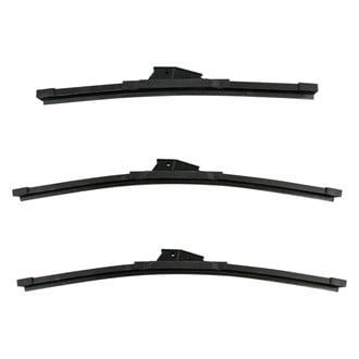DIY Solutions® - Driver (18"), Passenger Side (18") and Rear (13") Black Wiper Blade Set