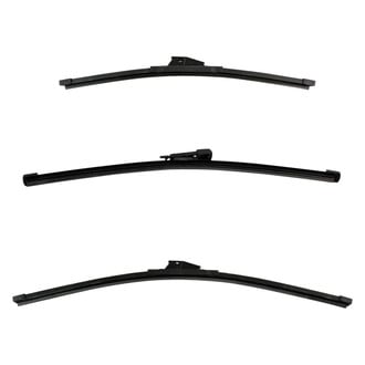 DIY Solutions® - Driver (24"), Passenger Side (18") and Rear (12") Black Wiper Blade Set