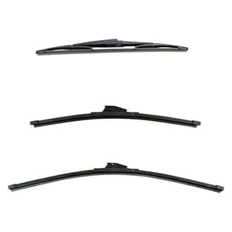 DIY Solutions® - Driver (24"), Passenger Side (18") and Rear (14") Black Wiper Blade Set