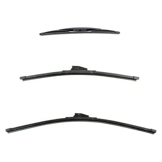 DIY Solutions® - Driver (24"), Passenger Side (18") and Rear (14") Black Wiper Blade Set
