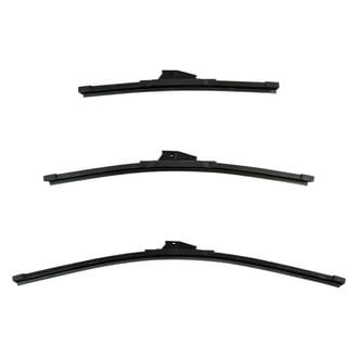 DIY Solutions® - Driver (24"), Passenger Side (18") and Rear (13") Black Wiper Blade Set