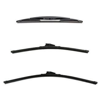 DIY Solutions® - Driver (24"), Passenger Side (19") and Rear (12") Black Wiper Blade Set