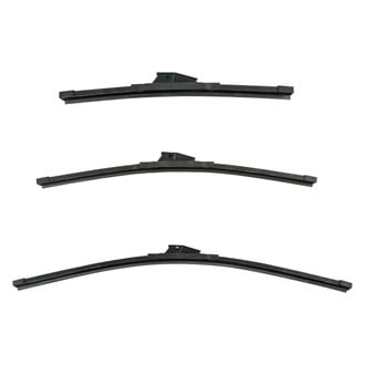 DIY Solutions® - Driver (24"), Passenger Side (19") and Rear (13") Black Wiper Blade Set