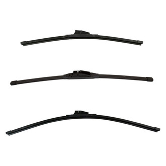 DIY Solutions® - Driver (26"), Passenger Side (19") and Rear (21") Black Wiper Blade Set