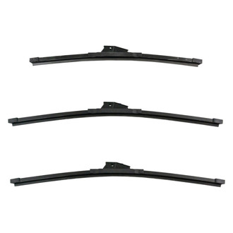 DIY Solutions® - Driver (20"), Passenger Side (20") and Rear (16") Black Wiper Blade Set