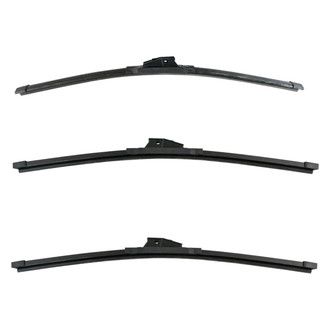 DIY Solutions® - Driver (20"), Passenger Side (20") and Rear (22") Black Wiper Blade Set