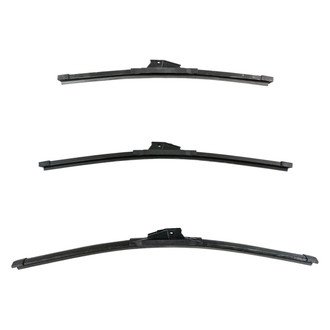 DIY Solutions® - Driver (22"), Passenger Side (20") and Rear (16") Black Wiper Blade Set