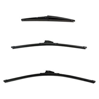 DIY Solutions® - Driver (24"), Passenger Side (20") and Rear (11") Black Wiper Blade Set