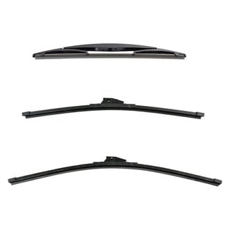 DIY Solutions® - Driver (24"), Passenger Side (20") and Rear (12") Black Wiper Blade Set