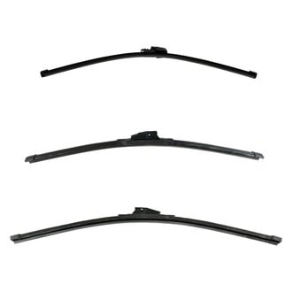 DIY Solutions® - Driver (24"), Passenger Side (22") and Rear (15") Black Wiper Blade Set