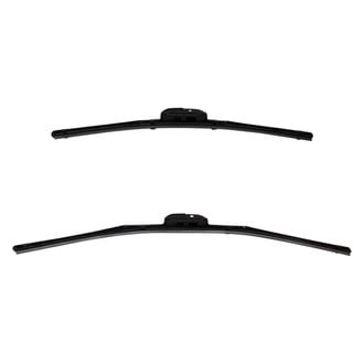 DIY Solutions® - Driver (24") and Passenger Side (17") Black Wiper Blade Set