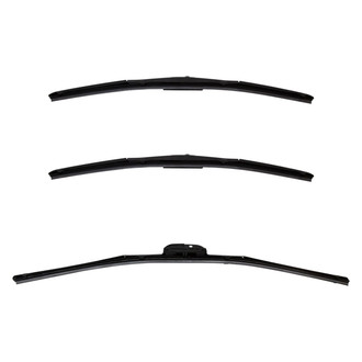 DIY Solutions® - Driver (24"), Passenger Side (20") and Rear (20") Black Wiper Blade Set