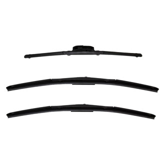 DIY Solutions® - Driver (20"), Passenger Side (18") and Rear (20") Black Wiper Blade Set
