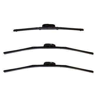 DIY Solutions® - Driver (24"), Passenger Side (24") and Rear (18") Black Wiper Blade Set