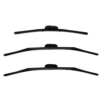 DIY Solutions® - Driver (26"), Passenger Side (26") and Rear (17") Black Wiper Blade Set
