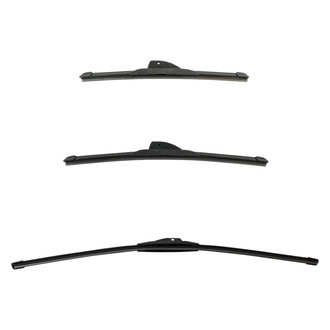 DIY Solutions® - Driver (26"), Passenger Side (16") and Rear (13") Black Wiper Blade Set