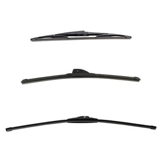 DIY Solutions® - Driver (26"), Passenger Side (18") and Rear (14") Black Wiper Blade Set