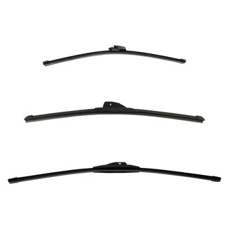 DIY Solutions® - Driver (24"), Passenger Side (20") and Rear (13") Black Wiper Blade Set