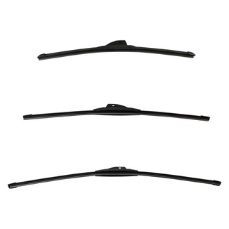 DIY Solutions® - Driver (26"), Passenger Side (19") and Rear (21") Black Wiper Blade Set