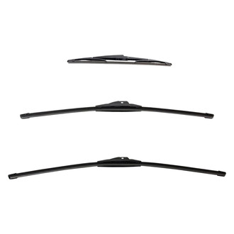DIY Solutions® - Driver (26"), Passenger Side (22") and Rear (14") Black Wiper Blade Set
