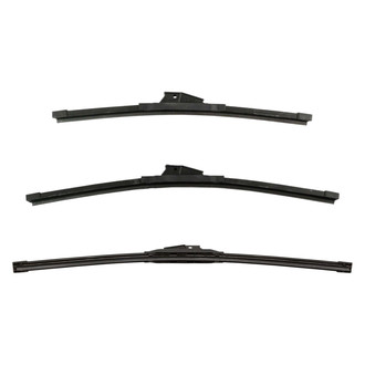 DIY Solutions® - Driver (21"), Passenger Side (19") and Rear (15") Black Wiper Blade Set