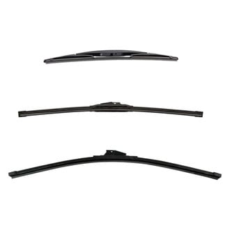DIY Solutions® - Driver (24"), Passenger Side (21") and Rear (14") Black Wiper Blade Set