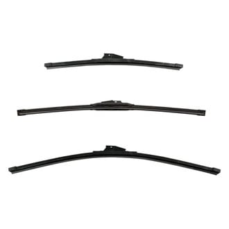 DIY Solutions® - Driver (24"), Passenger Side (21") and Rear (16") Black Wiper Blade Set