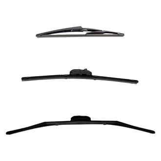 DIY Solutions® - Driver (26"), Passenger Side (16") and Rear (12") Black Wiper Blade Set