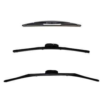 DIY Solutions® - Driver (26"), Passenger Side (17") and Rear (12") Black Wiper Blade Set