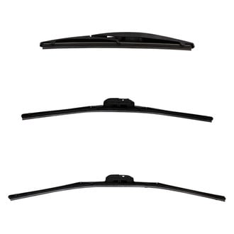 DIY Solutions® - Driver (24"), Passenger Side (19") and Rear (10") Black Wiper Blade Set