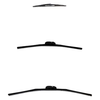DIY Solutions® - Driver (24"), Passenger Side (19") and Rear (14") Black Wiper Blade Set