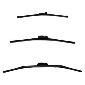 DIY Solutions® - Driver (26"), Passenger Side (19") and Rear (12") Black Wiper Blade Set