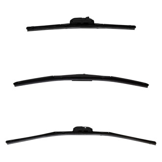 DIY Solutions® - Driver (24"), Passenger Side (20") and Rear (14") Black Wiper Blade Set