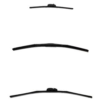 DIY Solutions® - Driver (24"), Passenger Side (21") and Rear (16") Black Wiper Blade Set