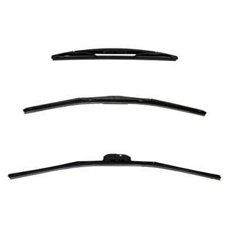 DIY Solutions® - Driver (24"), Passenger Side (22") and Rear (12") Black Wiper Blade Set
