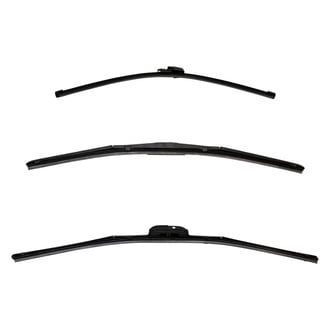 DIY Solutions® - Driver (24"), Passenger Side (22") and Rear (15") Black Wiper Blade Set