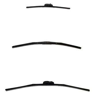 DIY Solutions® - Driver (24"), Passenger Side (22") and Rear (16") Black Wiper Blade Set