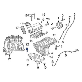 Dodge OE - Engine Intake Manifold Bolt