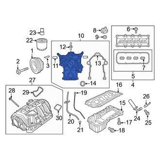 Dodge OE - Engine Timing Cover