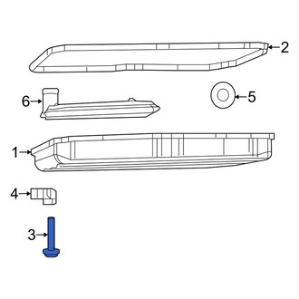 Dodge OE - Transmission Oil Pan Bolt